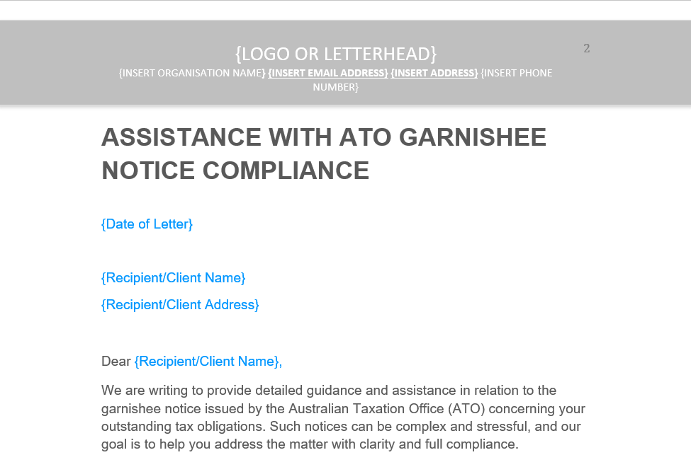 ATO Audit, Disputes & Tax Risk Management - Image 20